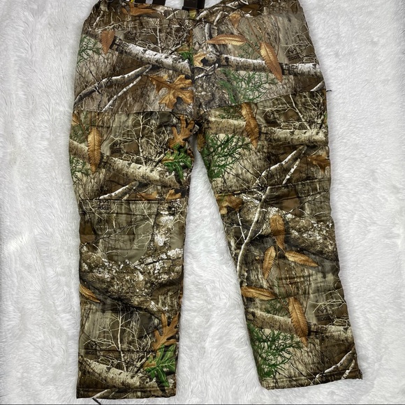 New Under Armour UA Timber Pants Realtree Edge Camo Overall Bib 3XL 1355322-991 - Picture 8 of 10